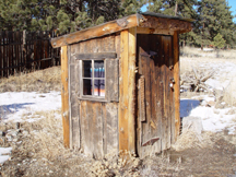 The outhouse